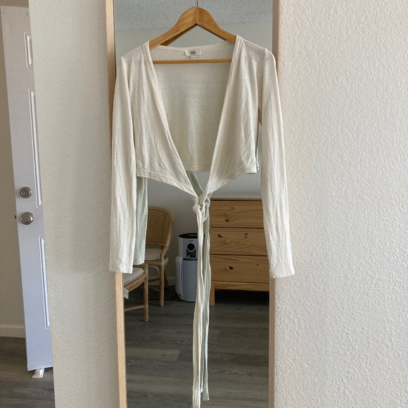 Ozma ballet wrap top - Picture 1 of 6